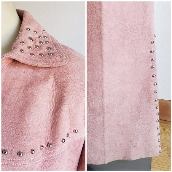 🎸🎤🎵Rockstar VTG Suede Studded Set🎶🎙🎸 - Picture 6 of 14